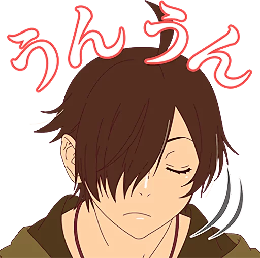 🤔 Стикер «KIZUMONOGATARI» для Telegram