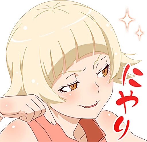 ☺️ Стикер «KIZUMONOGATARI» для Telegram