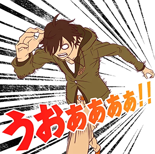 🏃 Стикер «KIZUMONOGATARI» для Telegram
