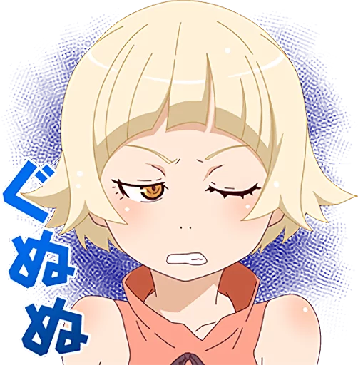😒 Стикер «KIZUMONOGATARI» для Telegram