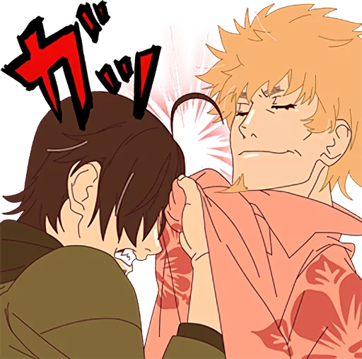 😡 Стикер «KIZUMONOGATARI» для Telegram