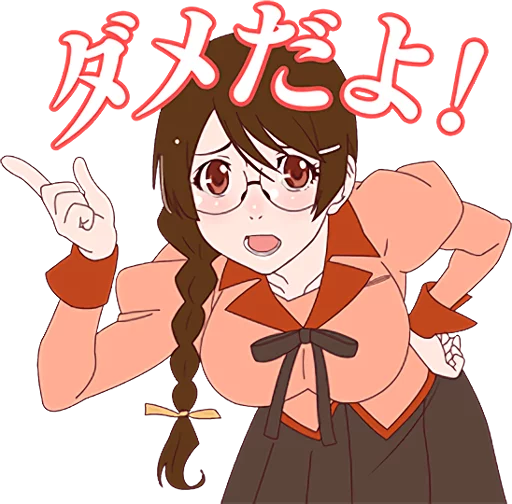 ❌ Стикер «KIZUMONOGATARI» для Telegram