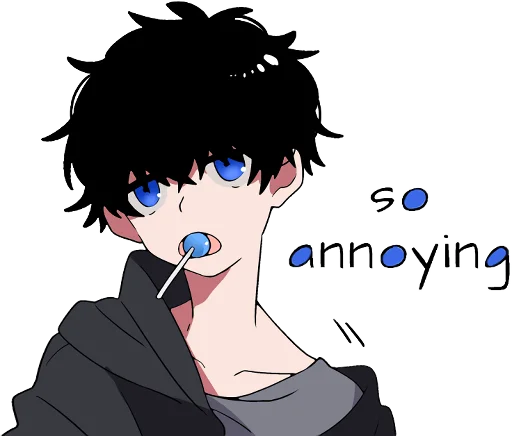 🍭 Стикер «Mash and tempered boys TL-EDIT» для Telegram
