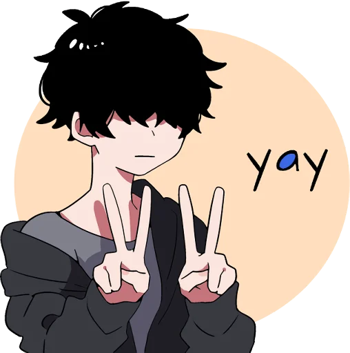 ✌️ Стикер «Mash and tempered boys TL-EDIT» для Telegram