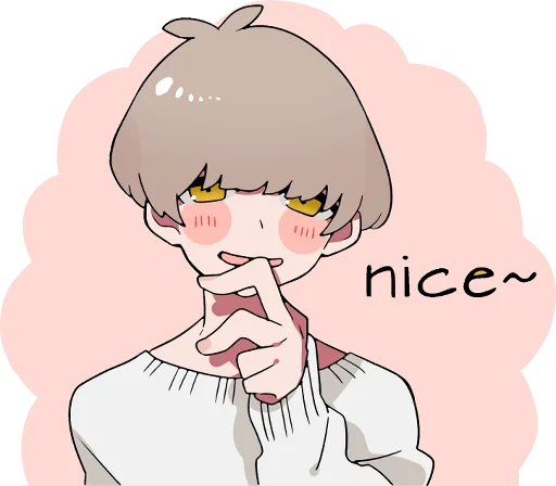 😊 Стикер «Mash and tempered boys TL-EDIT» для Telegram