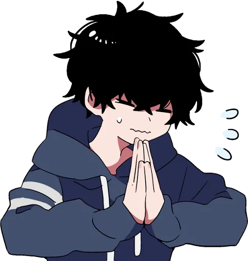 🙏 Стикер «Mash and tempered boys TL-EDIT» для Telegram