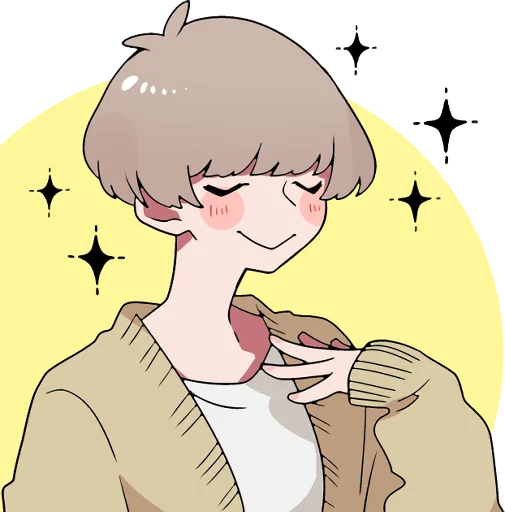 ☺️ Стикер «Mash and tempered boys TL-EDIT» для Telegram