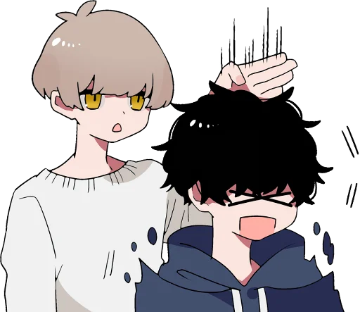 😠 Стикер «Mash and tempered boys TL-EDIT» для Telegram
