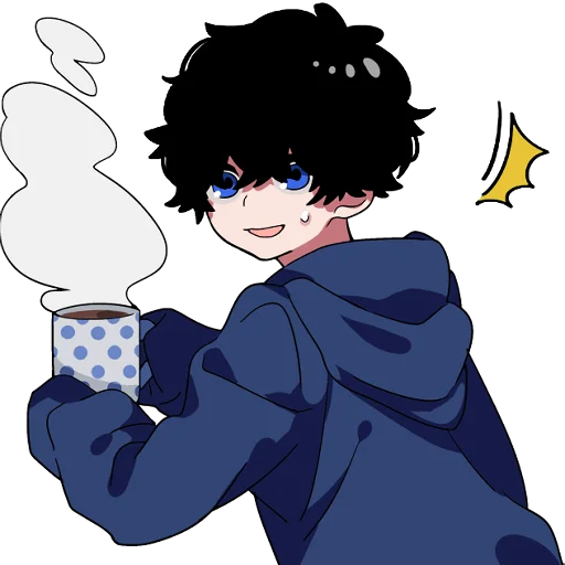 🍵 Стикер «Mash and tempered boys TL-EDIT» для Telegram