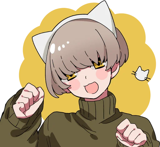 🐱 Стикер «Mash and tempered boys TL-EDIT» для Telegram