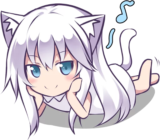 🎶 Стикер «Mashiro Neko» для Telegram