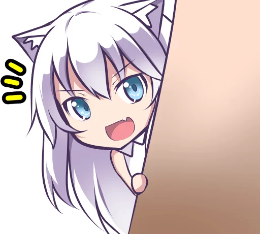 😄 Стикер «Mashiro Neko» для Telegram