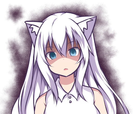😠 Стикер «Mashiro Neko» для Telegram
