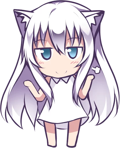 😌 Стикер «Mashiro Neko» для Telegram