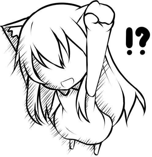 😐 Стикер «Mashiro Neko» для Telegram