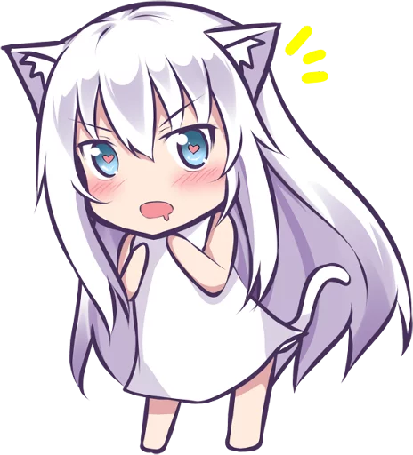 🤤 Стикер «Mashiro Neko» для Telegram