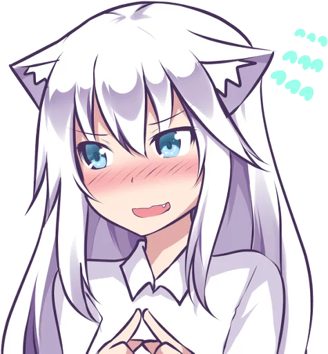 😳 Стикер «Mashiro Neko» для Telegram