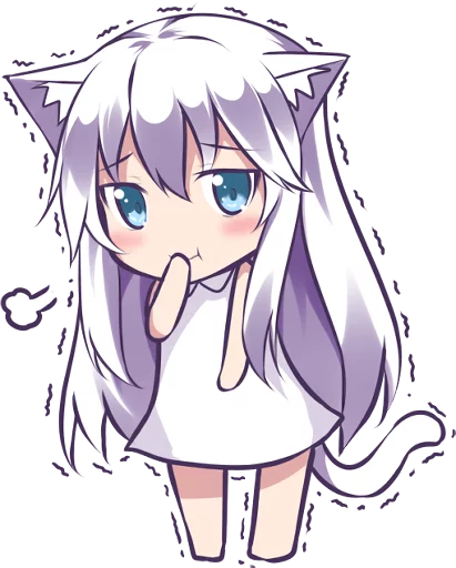 😏 Стикер «Mashiro Neko» для Telegram