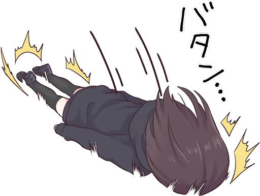 😖 Стикер «Menhera-chan.» для Telegram