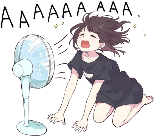 🎐 Стикер «Menhera-chan 2 ENG» для Telegram