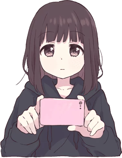 📷 Стикер «Menhera-chan 2 ENG» для Telegram