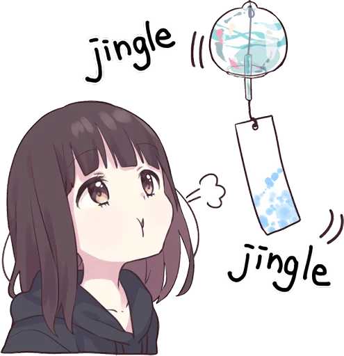 🌬️ Стикер «Menhera-chan 2 ENG» для Telegram