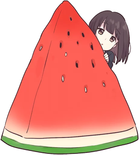 🍉 Стикер «Menhera-chan 2 ENG» для Telegram