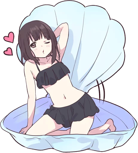 😘 Стикер «Menhera-chan 2 ENG» для Telegram