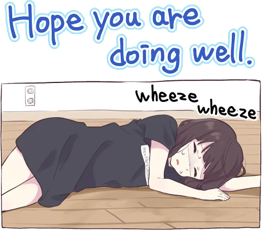 😑 Стикер «Menhera-chan 2 ENG» для Telegram