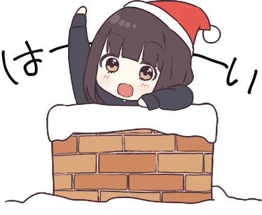 🙌 Стикер «Menhera-chan. 3» для Telegram