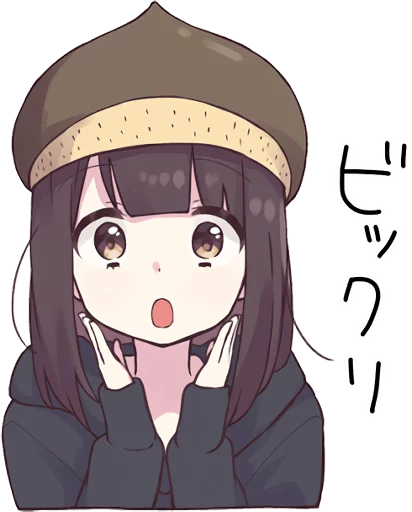😱 Стикер «Menhera-chan. 3» для Telegram