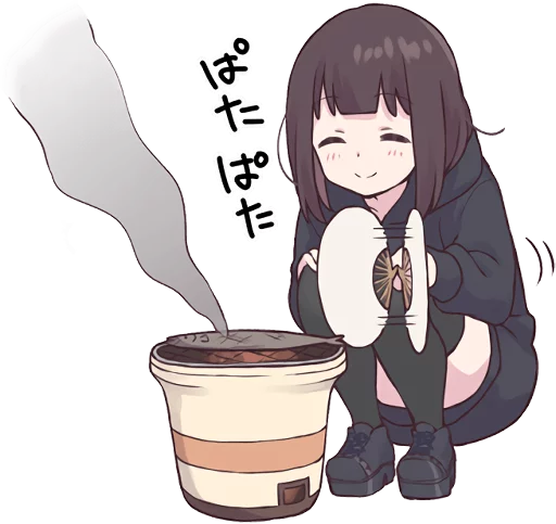 ☺️ Стикер «Menhera-chan. 3» для Telegram