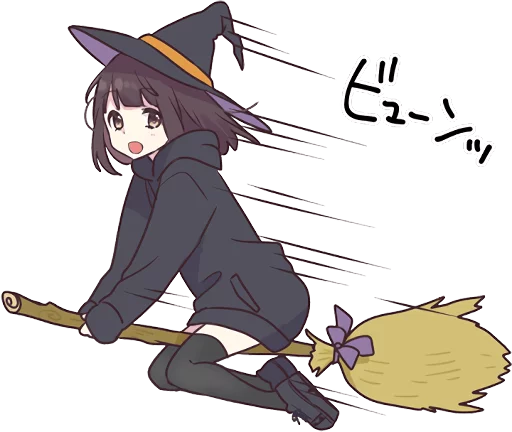 🧙‍♀️ Стикер «Menhera-chan. 3» для Telegram