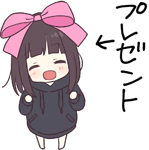 🎁 Стикер «Menhera-chan. 3» для Telegram