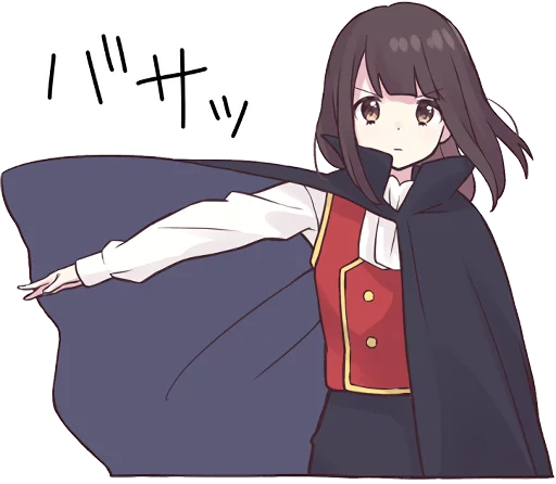 🧛‍♀️ Стикер «Menhera-chan. 3» для Telegram