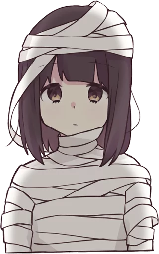 🧟‍♀️ Стикер «Menhera-chan. 3» для Telegram