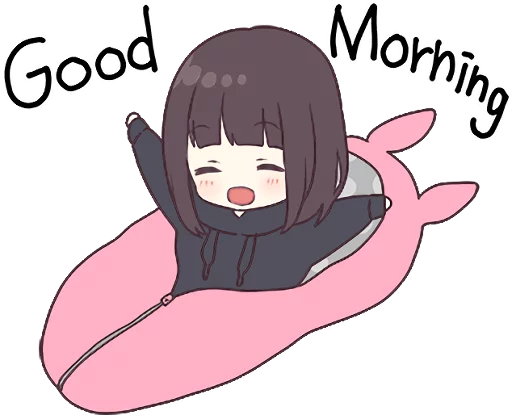 😪 Стикер «Menhera-chan. 3 ENG» для Telegram