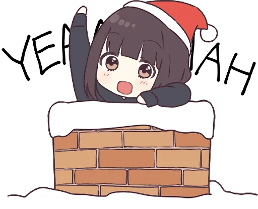 🙌 Стикер «Menhera-chan. 3 ENG» для Telegram