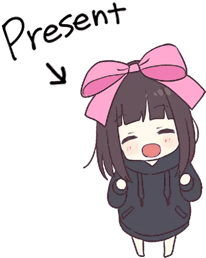 🎁 Стикер «Menhera-chan. 3 ENG» для Telegram