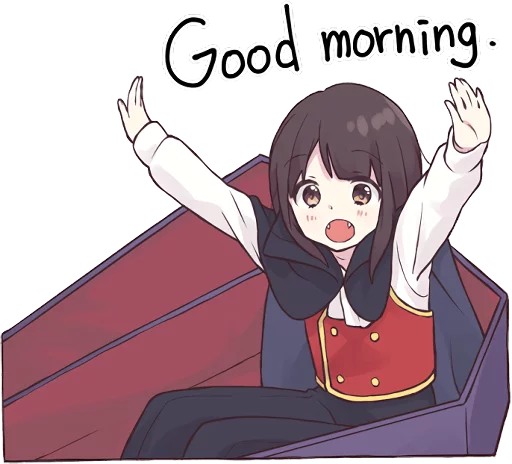 Стикерпак Menhera-chan. 3 ENG для Telegram