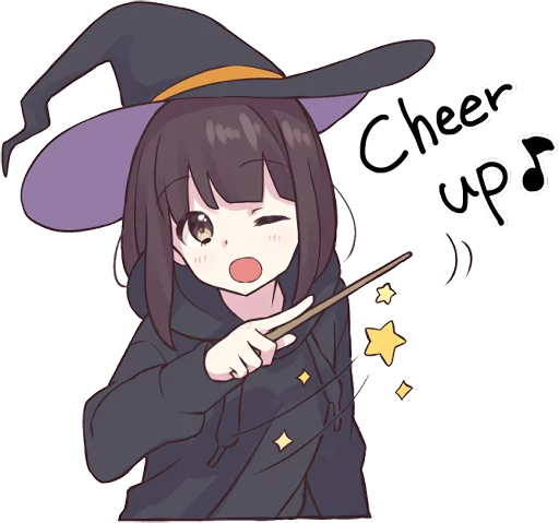 😉 Стикер «Menhera-chan. 3 ENG» для Telegram