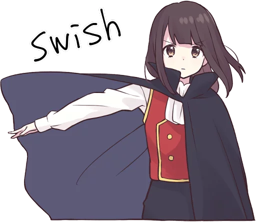 🧛‍♀️ Стикер «Menhera-chan. 3 ENG» для Telegram