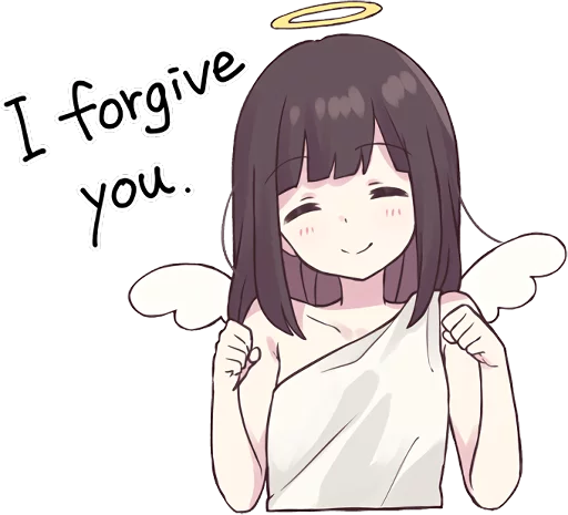 😇 Стикер «Menhera-chan. 3 ENG» для Telegram