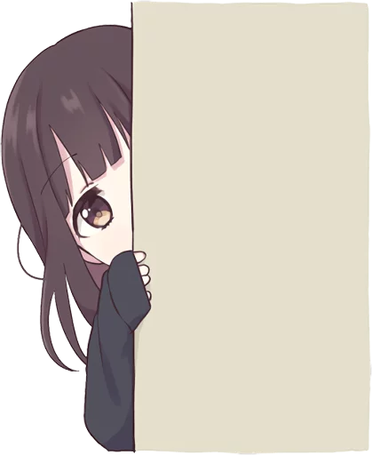 Стикерпак Menhera-chan. ENG для Telegram