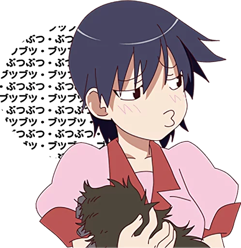 😗 Стикер «Monogatari Series» для Telegram
