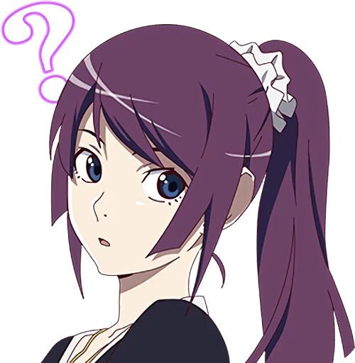 ❓ Стикер «Monogatari Series» для Telegram