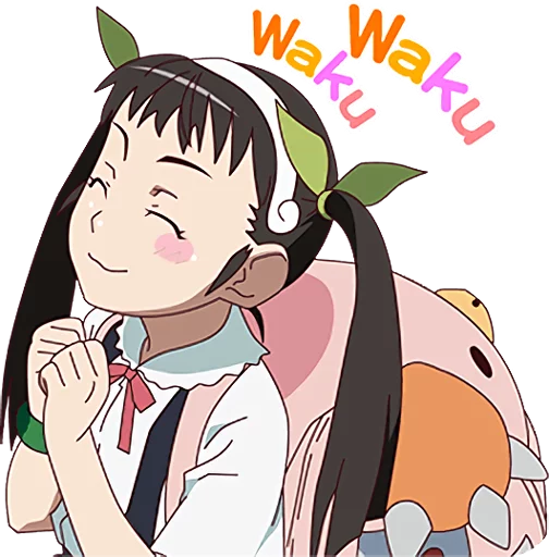 😮 Стикер «Monogatari Series» для Telegram