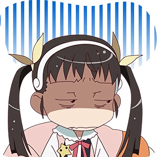 😰 Стикер «Monogatari Series» для Telegram