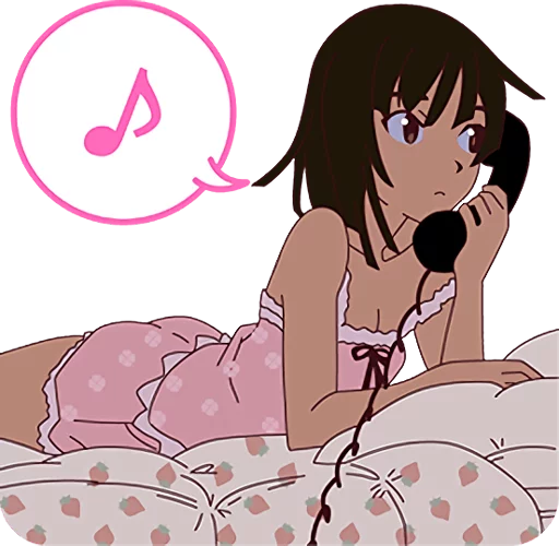 📞 Стикер «Monogatari Series» для Telegram