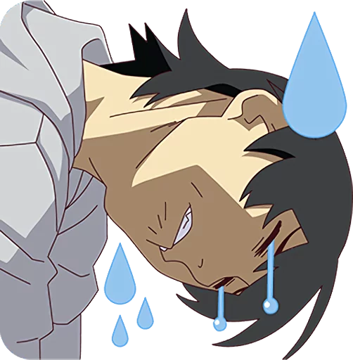 😭 Стикер «Monogatari Series» для Telegram